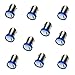 PA 10PCS #1893#44#47#756#1847 BA9S 1SMD LED Wedge Pinball Machine Light Bulb Blue-6.3V