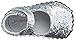 pediped Originals Delaney Crib Shoe (Infant/Toddler),Silver,Small (6-12 Months)