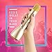 Karaoke-mike MIKEY: Multipurpose Handheld Wireless Portable Microphone and Speaker for Bluetooth Audio Devices, Use with Androids and iOS in 3 Colors (Gold) Just Add Summer