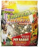F.M.Brown's Tropical Carnival Rabbit Food, 10-Pound Package