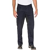 CAT Mens Operator Flex Work Pants Featuring Stretch Fabric, Cargo Pocket, and Bootcut Leg Opening