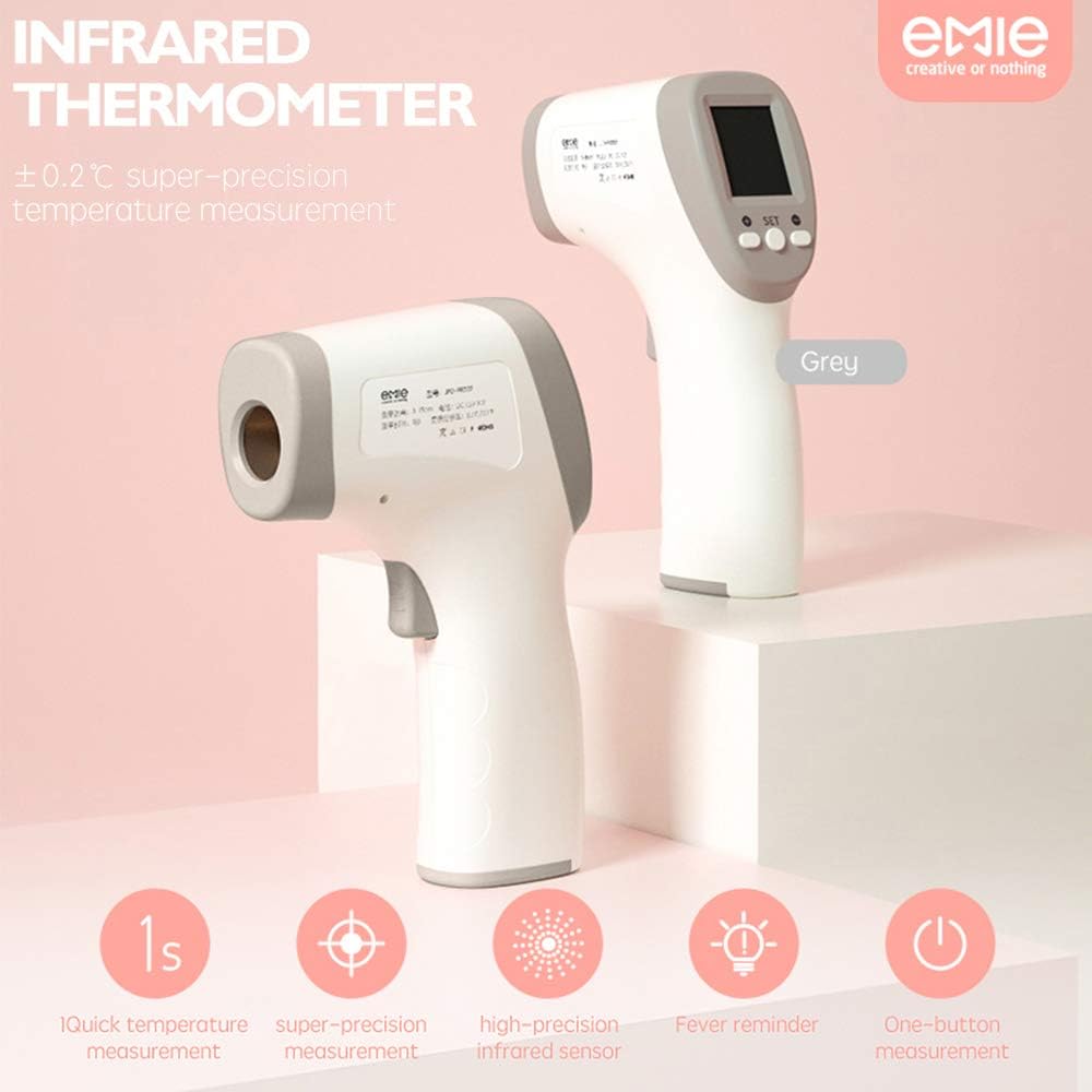 LNGOOR Infrared Thermometer,Handheld Digital Non-contact Infrared Forehead Thermometer with High Precision for Bady and Adult