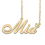 RONKAHSHOW Mia Custom Name Necklace Customized