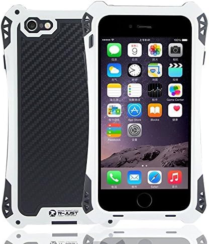 iPhone 5 case Waterproof Case,Leebay Military Heavy Duty Shockproof Water Dust/Dirt/Snow Proof Aluminum Metal Bumper Gorilla Glass Protection Case for iPhone 5s case (Black/Withe)