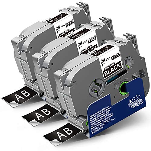 3x-Labelwell-24mm-x-8m-Compatible-Etiqueta-Reemplazo-para-Brother-TZ-Tze-355-Tze355-Blanco-sobre-Negro-para-Brother-P-Touch-PT-P700-PT-P710BT-PT-P750WVP-PT-H500LI-PT-530-PT-P950W-D600VP-PT-9200DX