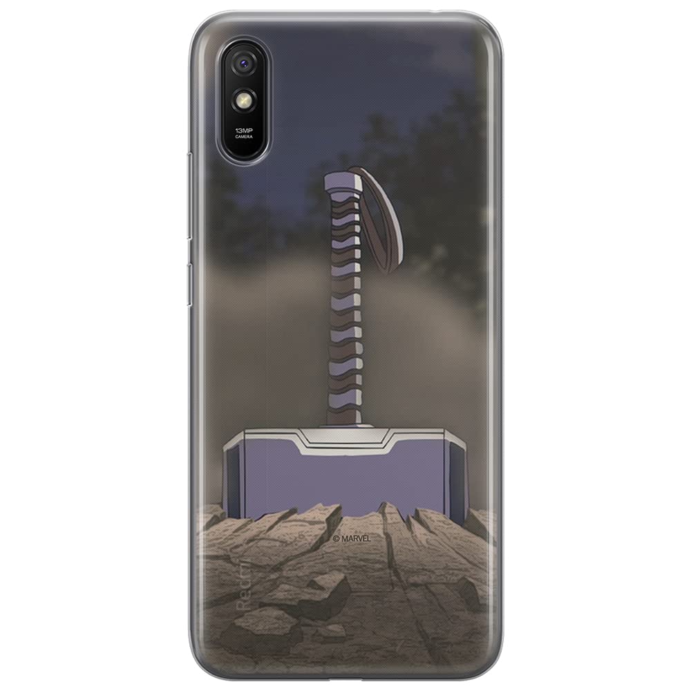 ERT GROUP mobile phone case for Xiaomi REDMI 9A original and officially Licensed Marvel pattern Thor 002 optimally adapted to the shape of the mobile phone, case made of TPU