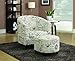 Coaster Home Furnishings Accent Chair W/Ottoman