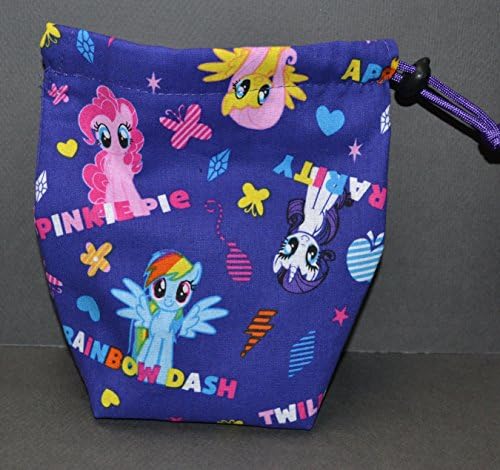 My Little Pony Friendship Is Magic Drawstring Cloth Dice Bag