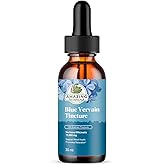 Amazing Botanicals Blue Vervain Tincture – Verbena Officinalis Herbal Extract Liquid – Natural Mood Support – 30ml (1oz)