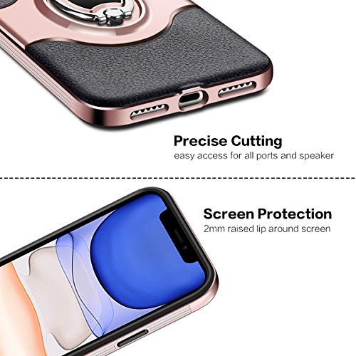 image for Vofolen Case for iPhone 11 Case with Ring Holder Kickstand Anti-Slip