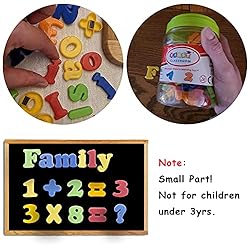 ABCaptain Magnetic Letters Numbers Alphabet ABC 123