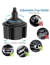 Soporte de coche para el teléfono móvil, soporte universal ajustable portátil para el coche para iPhone XS MAX XR XS X 8 8 Plus, Galaxy S10 S9 S9 Plus Note 9, Google Pixel y más