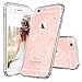 iPhone 6 Case, iPhone 6 Slim Case, MOSNOVO White Floral Henna Paisley Flower Clear Design Transparent Plastic Hard with Soft TPU Bumper Protective Back Case Cover for Apple iPhone 6/6s (4.7 Inch)
