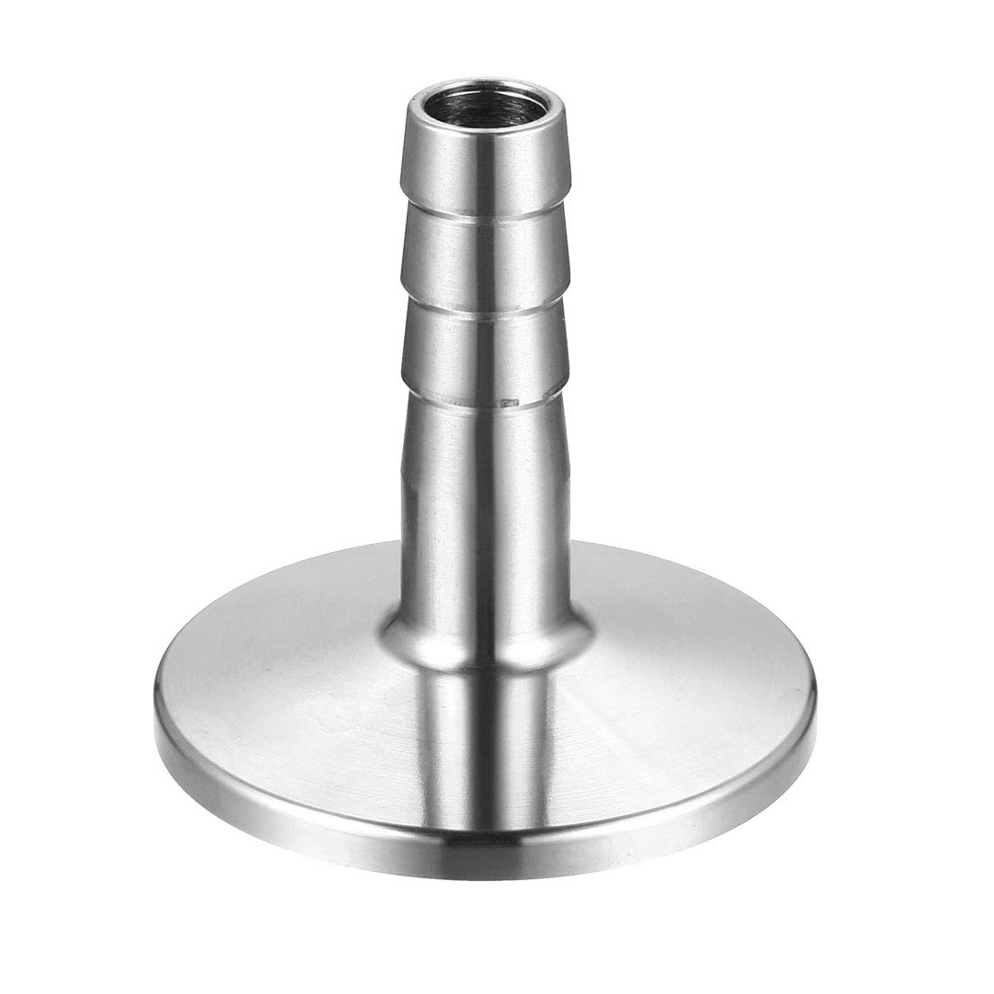 sourcing map Clamp Hose Adapter 1.575 Inch Flange to 3/8 Inch Hose Barb Fitting
