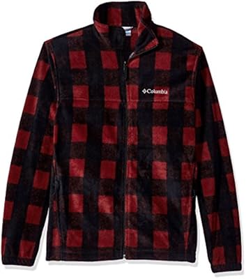 columbia plaid fleece jacket