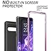 YOUMAKER Case for Galaxy S10+ Plus, Metallic Purple Heavy Duty Protection Full Body Shockproof Slim Fit Without Built-in Screen Protector Cover for Samsung Galaxy S10 Plus 6.4 inch - Purple