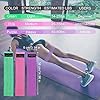 Znines Resistance Bands, Non-Slip Exercise Bands for Legs and Glutes, 3 Resistance Levels Workout Bands Booty Bands for…
