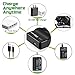 OAproda BLN-1 Replacement Ultra Slim Micro USB Battery Charger for Olympus BLN1 Battery, OM-D E-M1, OM-D E-M5, OM-D E-M5 Mark II, Pen E-P5 Digital Cameras, Replace for BCN-1 Charger