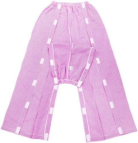 Suitable for Patients with fractures/Disability Surgery, Bed Care Pajamas, Women's paralyzed Clothing, Easy to wear Pants (XXL)