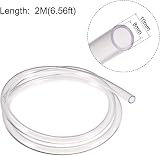 sourcing map PVC Clear Vinyl Tubing Aquarium Fish Tank 8mm ID x 10mm OD 2m view 3
