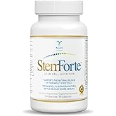NuVi Global Stemforte Stem Cell Supplements | Anti Aging Supplement Stem Cell Nutrition to Promote Cellular Regeneration and Repair, Regenerate Old & Damage Cells | 90 Capsules for Men and Women