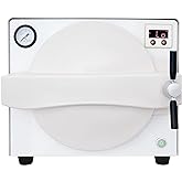 DACAT-RICHFU TR250NM 18L Autoclave, 1000W 251/273F, Auto Inlet | Auto water inlet, auto discharge. 0.12/0.23 MPa pressure, 25/6 min cycles.