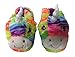 Rainbow Plush Unicorn Slippers