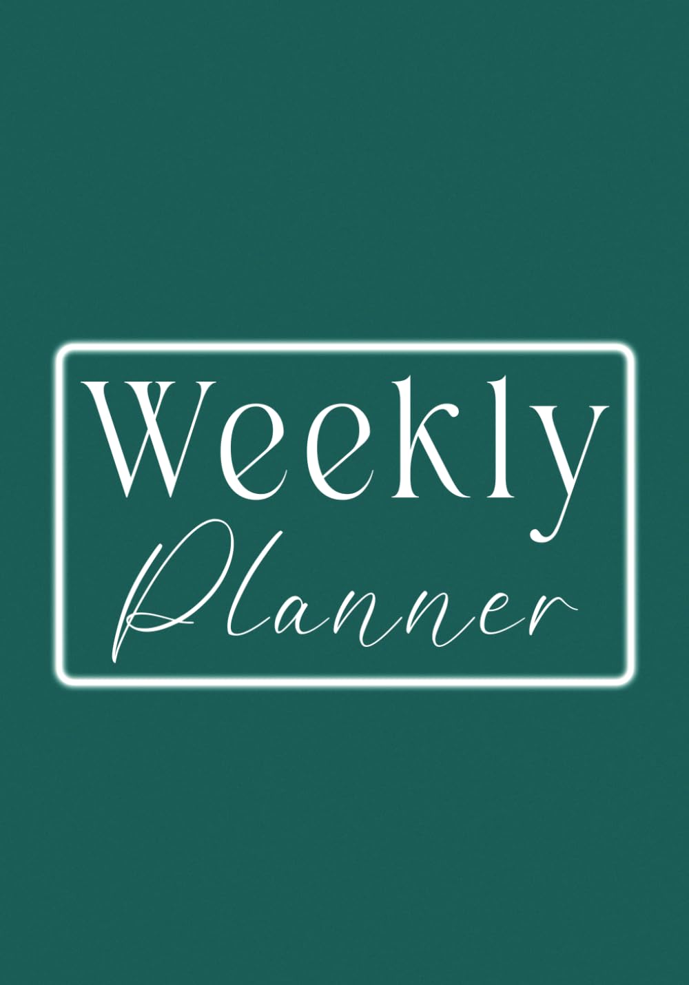 Weekly Planner with Hourly Schedule / from 7 Am to 7 Pm / 15 Minute Increments: Weekly Appointment Book 15 minute intervals. Weekly Focus & Goals + To ... Appointment Book for Work & Personal Life.
