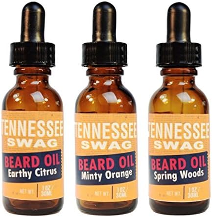Premium Beard Oil and Conditioner for a Softer, Itch Free Beard - Variety Pack of 3 - 1 oz Bottles - Handmade with High Quality Carrier and Essential Oils that Offer Important Vitamins and Nutrients!