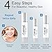 Vernal Anti Wrinkle Eye Cream - Vitamin C and Hyaluronic Acid Infused Collagen Eye Cream, Dark Circle Depuffing Eye Bag Cream for Dark Circles, Puffiness, Under Eye Bags, Crows Feet & Fine Lines
