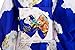 Joy Bridalc Yukata Women's Gorgeous Japanese Traditional Geisha Kimono Robe Royal Blue Free Size