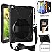 ZenRich New iPad 10.2 2019 Case, iPad 7th Generation Case with Screen Protector, 360 Rotatable Kickstand, Hand Strap and Shoulder Strap, Shockproof Case for iPad 10.2 inch Tablet A2197/A2198/A2200 primary