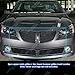APS Compatible with Pontiac G8 2008-2009 Stainless Steel Black Billet Grille Grill Insert Combo P61093H