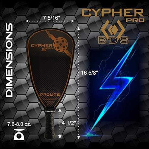 prolite cypher pro pickleball paddle