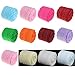 vLoveLife 2 Rolls (10 yards/ Each) Lace Roll White Lace Ribbon Vintage Floral Lace Trimming Bridal Wedding Lace for Decoration Crafts