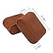 LESTAR Watch Box, Executive 6 Slots Watch Case with Valet, Glass Topped Wooden Watch Display Case Watch Organizer, Jewelry Storage Case