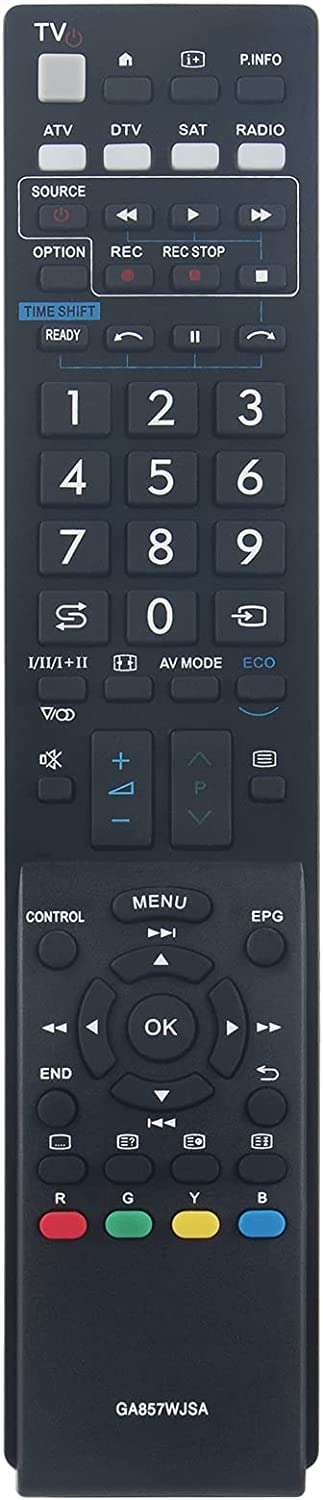 VINABTY GA857WJSA Replacement Remote Control Fit for Sharp LCD TV LC-46LE811E LC-40LE810E LC-46LE820E LC-46LE810E LC-52LE820E LC-40LE820E
