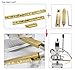 Hot Foil Stamping T-Slot Holder for Brass Stamp Die Mold DIY Leather Bronzing Stamping (Length 10cm)