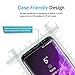 LK Screen Protector for Samsung Galaxy S9, [3D Curved] [Full Coverage] [Alignment Frame Easy Installation] [HD Clear]