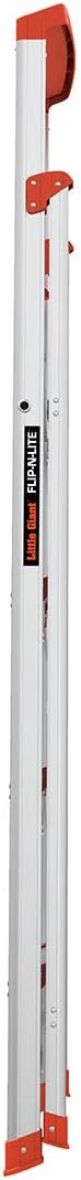 Little Giant Ladders, Flip-N-Lite, 6-Foot, Stepladder, Aluminum, Type 1A, 300 lbs Rated (15270-001) - - 