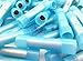 Yueton 100pcs 16/14 Gauge Nylon Fully Insulated Butt Connectors Crimping Terminals (Blue)