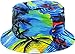 KBM-027 Roy Flag Patriotic Stars and Stripes Floral Galaxy Leaf Aztec Tropical Print Bucket Hat Summer Boonie Cap