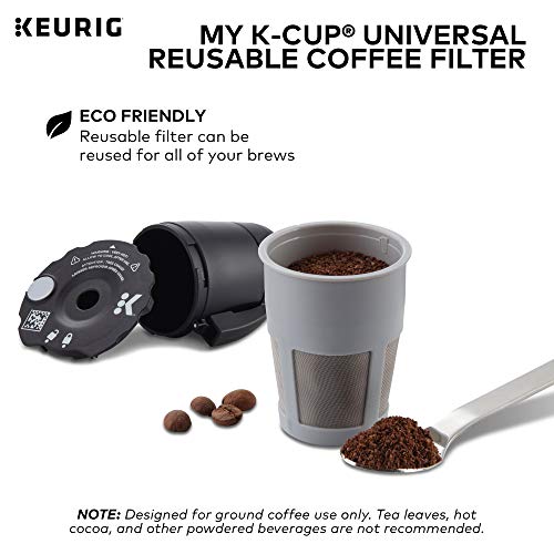Keurig My KCup Reusable KCup Pod Coffee Filter, Compatible With All 2