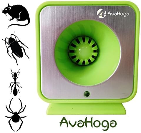 SALE! AvaHoga ULTRASONIC PEST CONTROL, Reliable Electronic Indoor Repeller, Ideal for Rooms, Attics, Basements, Garages, Safe, Non-Toxic, Effective Mouse, Ant, Rodent, Rat, Spider, Roach Repellent