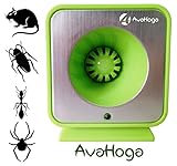 SALE! AvaHoga ULTRASONIC PEST CONTROL, Reliable Electronic Indoor Repeller, Ideal for Rooms, Attics, Basements, Garages, Safe, Non-Toxic, Effective Mouse, Ant, Rodent, Rat, Spider, Roach Repellent