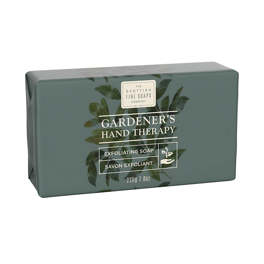 The Scottish Fine Soaps Gardeners Hand Therapy Exfoliating Soap 220g