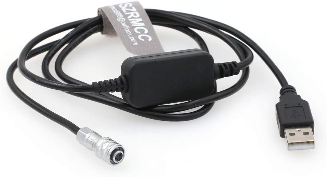 SZRMCC USB 5V 2A Mobile Power Battery to SF610 2 Pin with Boost 12V Cable for BMPCC4K Blackmagic Pocket Cinema Camera 4K… - Image 3
