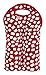 BUILT Two Bottle Wine Tote, Red Confetti