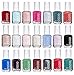 Essie Nail Polish, Set of 6 Random Assorted Colors