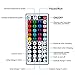 LED Strip Lights 32.8ft 5050 DIY Color Changing RGB LED Strip Light with Remote Control & Power Supply, Easy Installation Led Tape Light for Bedroom, Home, TV, Kitchen, Party, Lighting Room Decoration